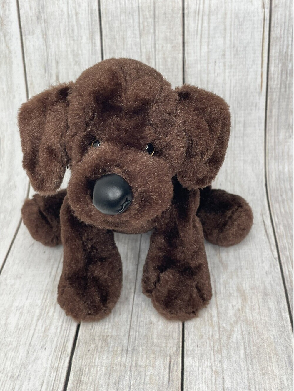 Ganz Webkinz Chocolate Lab Puppy Dog Plush/Stuffed Animal - No Code